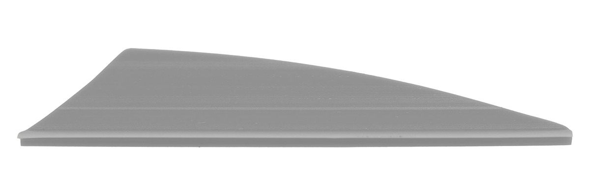 TAC Vanes 2.75in Driver Hybrid Gray Pack of 36, for Archery Bowhunting and