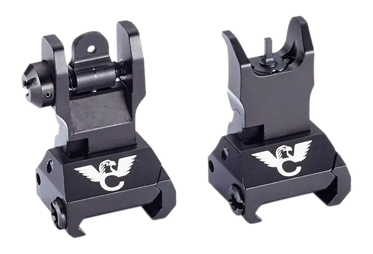 Wilson Combat AR Platform Sight Set Manual Deploy Picatinny Rail Mount