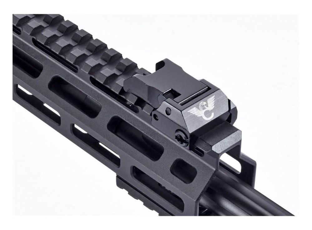 Wilson Combat AR Platform Sight Set Manual Deploy Picatinny Rail Mount view 2