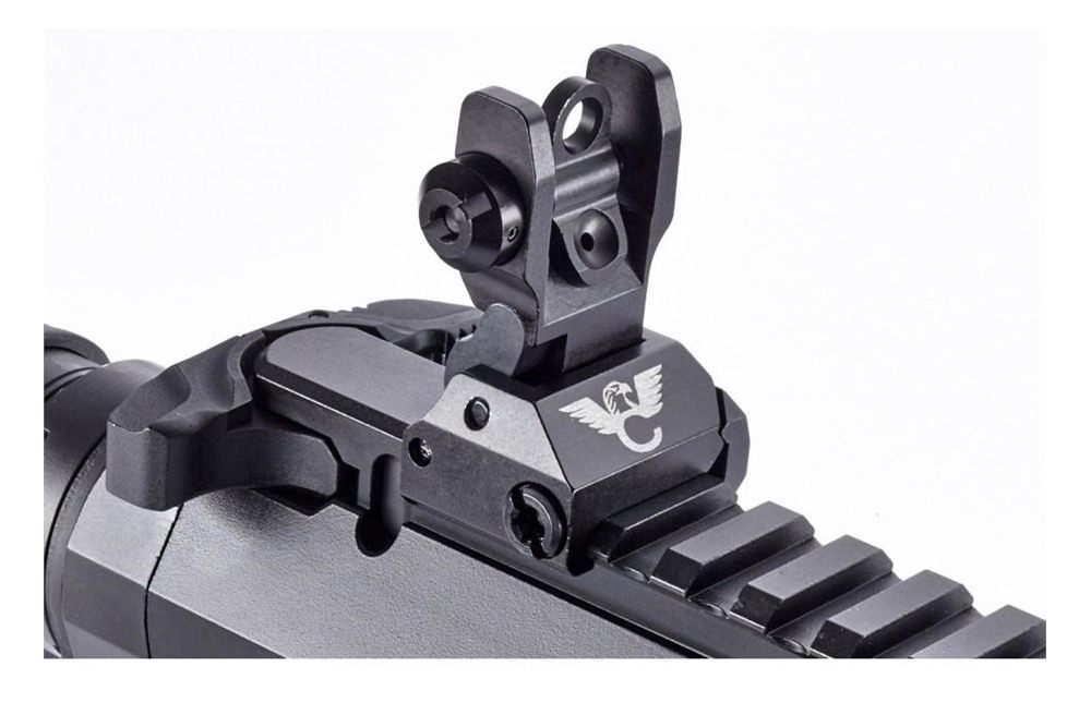 Wilson Combat AR Platform Sight Set Manual Deploy Picatinny Rail Mount view 4
