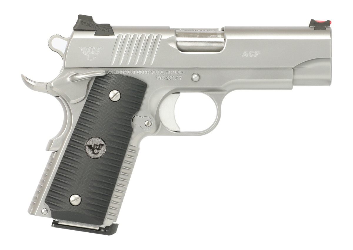 Wilson Combat ACP 45ACP 4in 8+1 SS Ambi