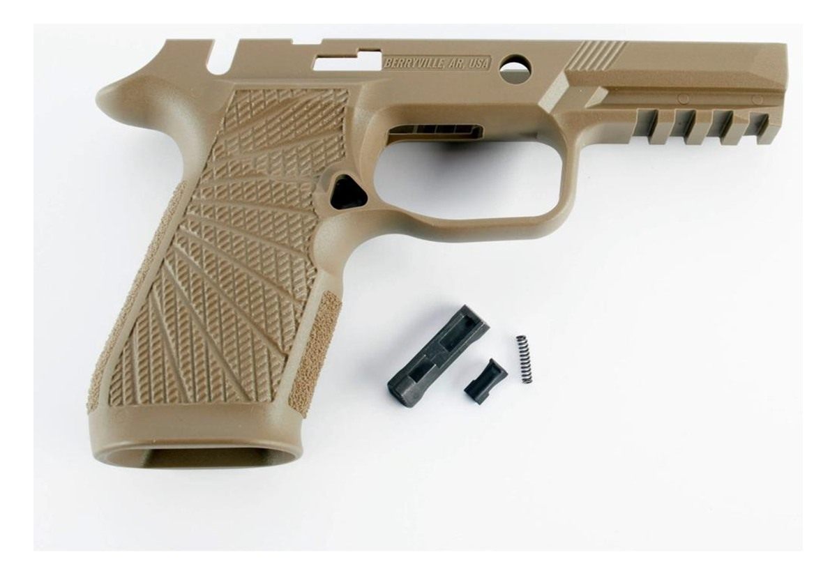 Wilson Combat 320CMT Grip Module Carry Compatible w/ Sig P320 Tan Polymer view 2