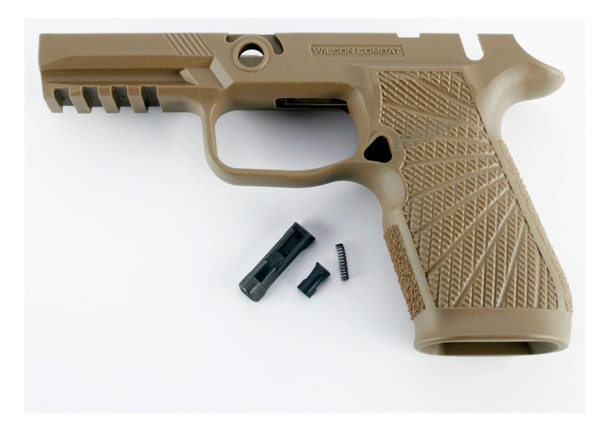 Wilson Combat 320CMT Grip Module Carry Compatible w/ Sig P320 Tan Polymer view 3