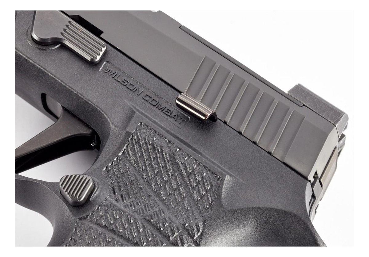 Wilson Combat 320SR Slide Release Extended Sig P320 Carry/Compact/Full-Size view 3