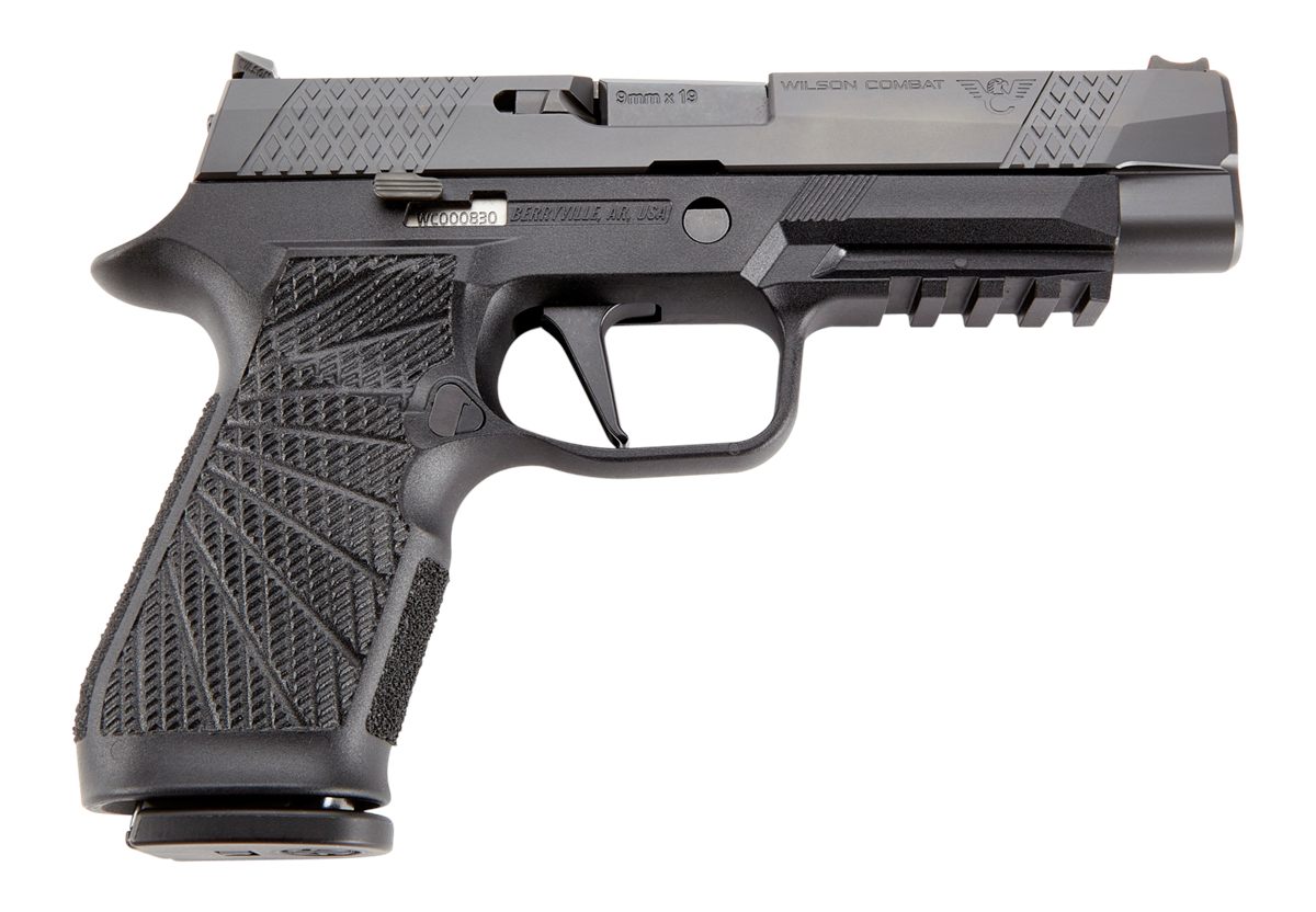 Wilson Combat SIGWCP320F9BATS P320 9mm Luger 17+1 4.70in Black Steel Barrel