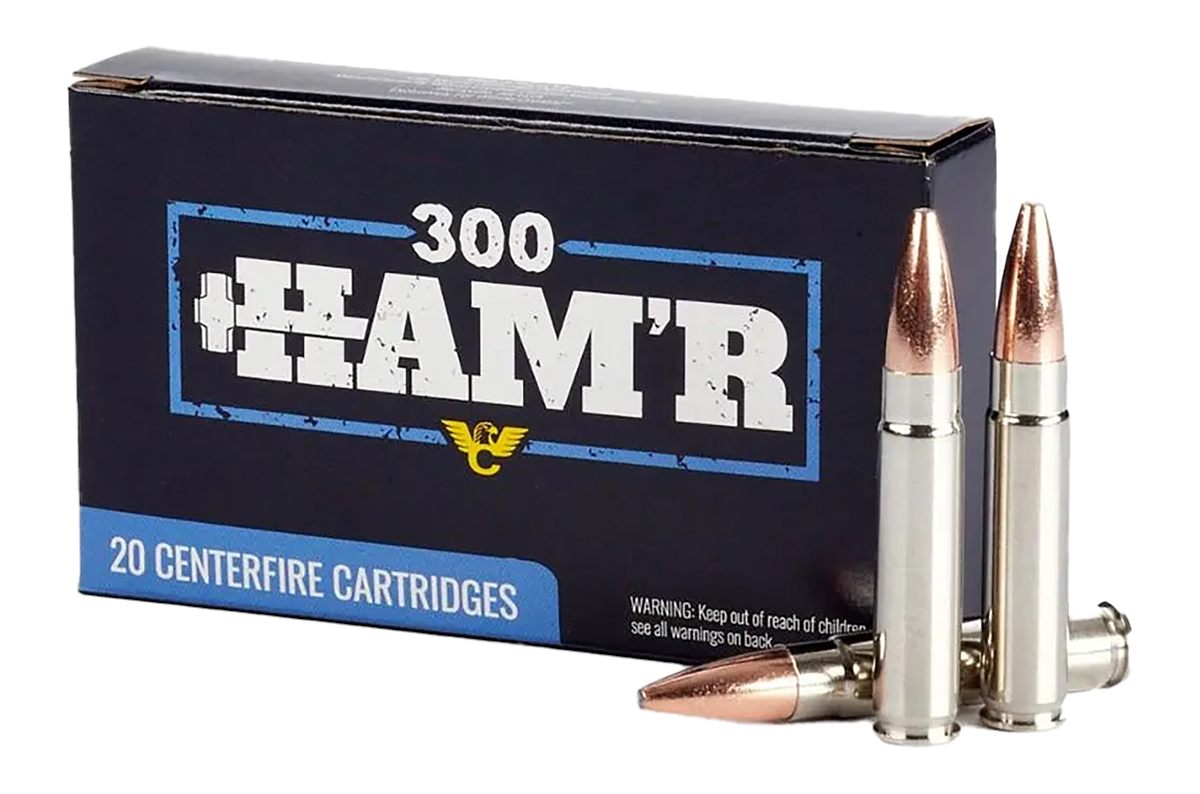 Wilson Combat A300HMR135HBN HAM'r Bonded 300 135 gr Speer Nickel-Plated Bra