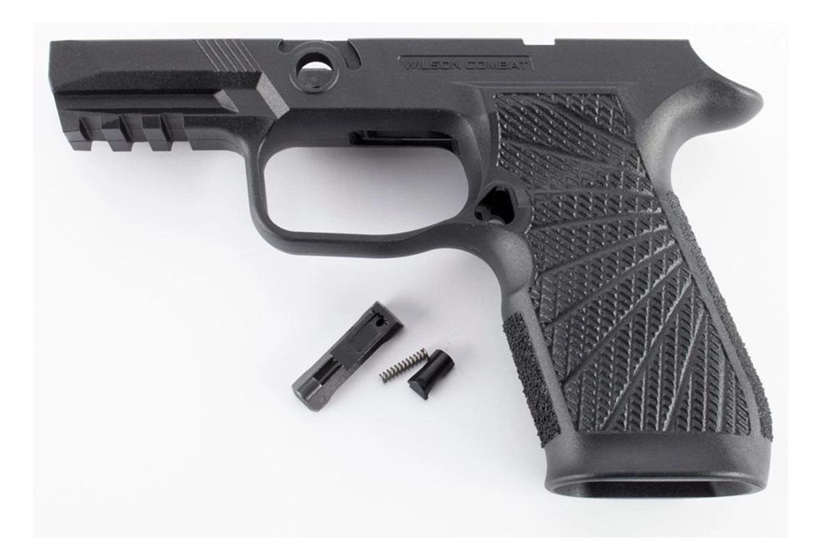 Wilson Combat Grip Module for Sig Sauer P320 Carry II No Manual Safety - Bl view 2