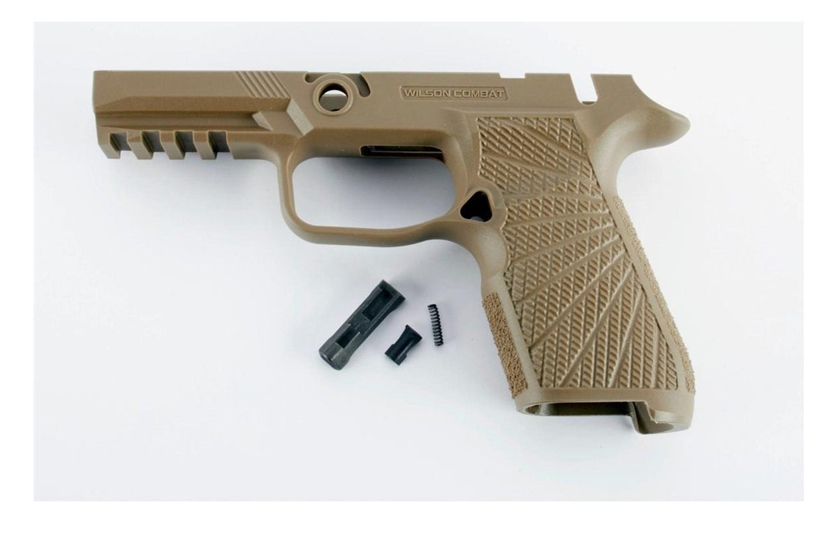 Wilson Combat Grip Module for Sig Sauer P320 Compact Manual Safety Tan