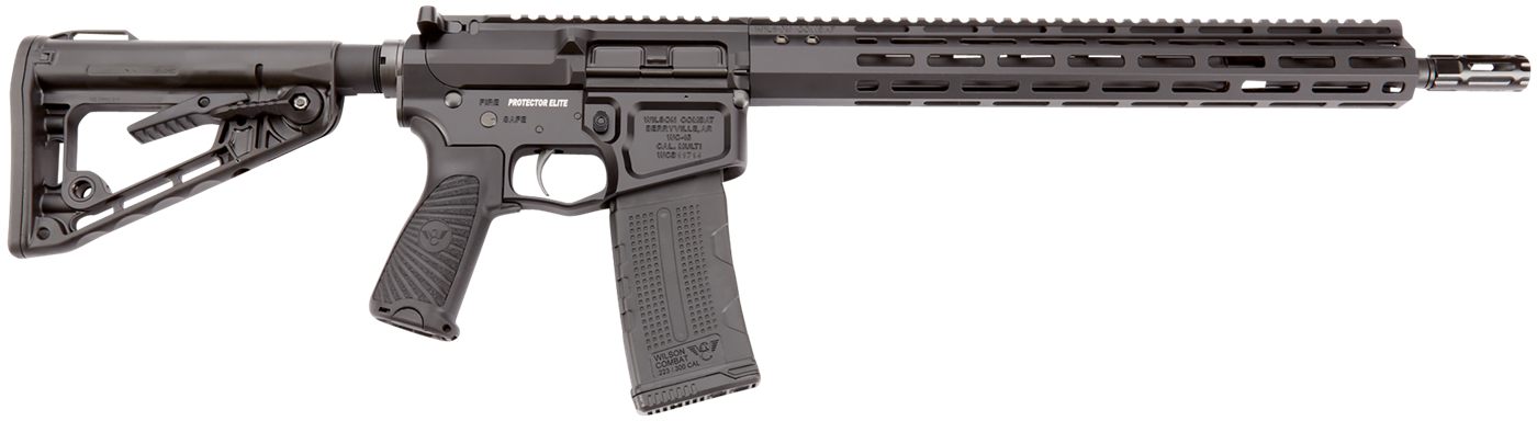 Wilson Combat TRPEC556BL Protector Elite Carbine 5.56x45mm Nato 30+1 16.25i