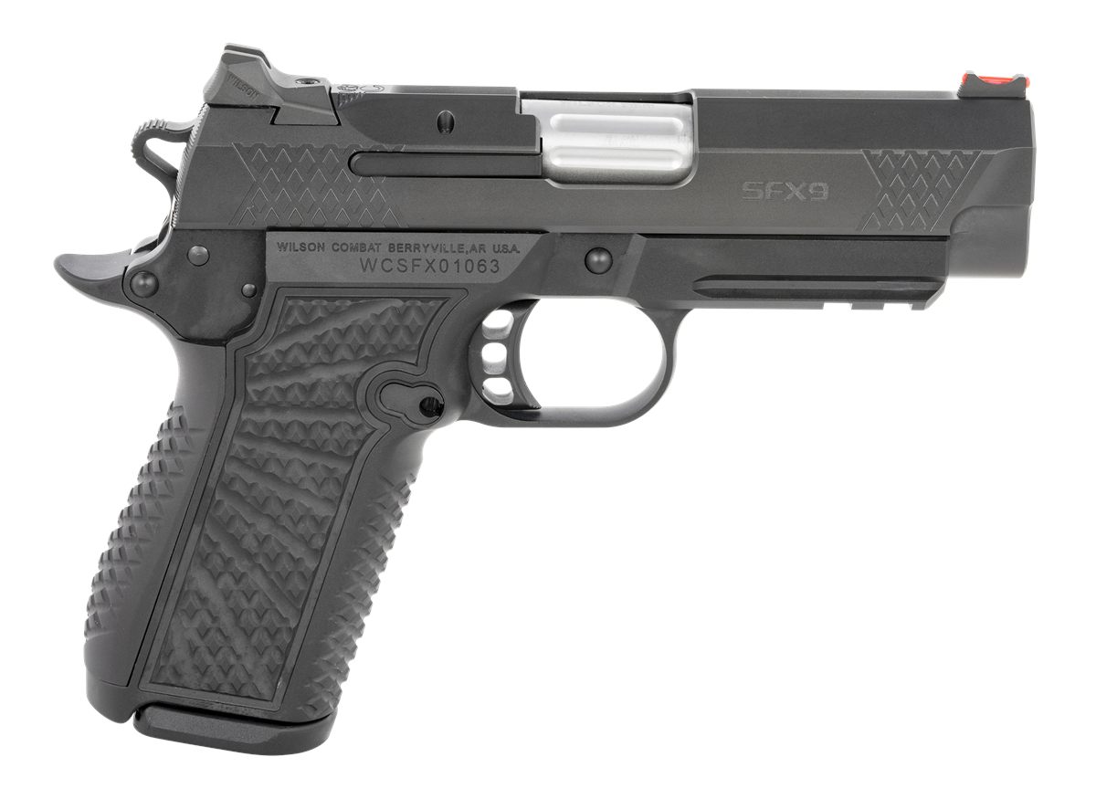 Wilson Combat SFXCPR4 SFX9 Compact 9mm Luger 15+1 4in Stainless Fluted Barr