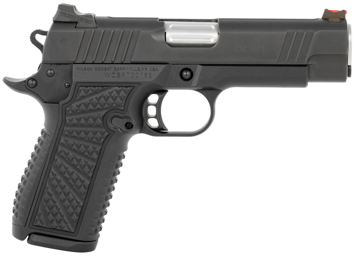 Wilson Combat SFT9CM42 9mm Luger 15+1 (2) 4.25in Stainless, Black, Beaverta
