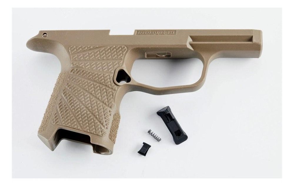 Wilson Combat Grip Module for P365 No Manual Safety Tan