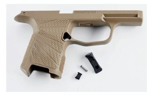 Wilson Combat Grip Module for P365 No Manual Safety Tan view 3