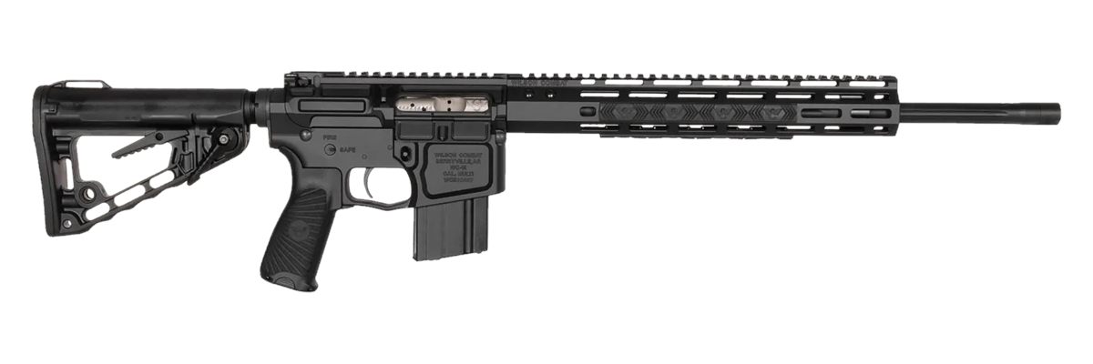 Wilson Combat TH-6A18F7 Tactical Hunter 6mm ARC 18in Fluted Barrel Black M view 2