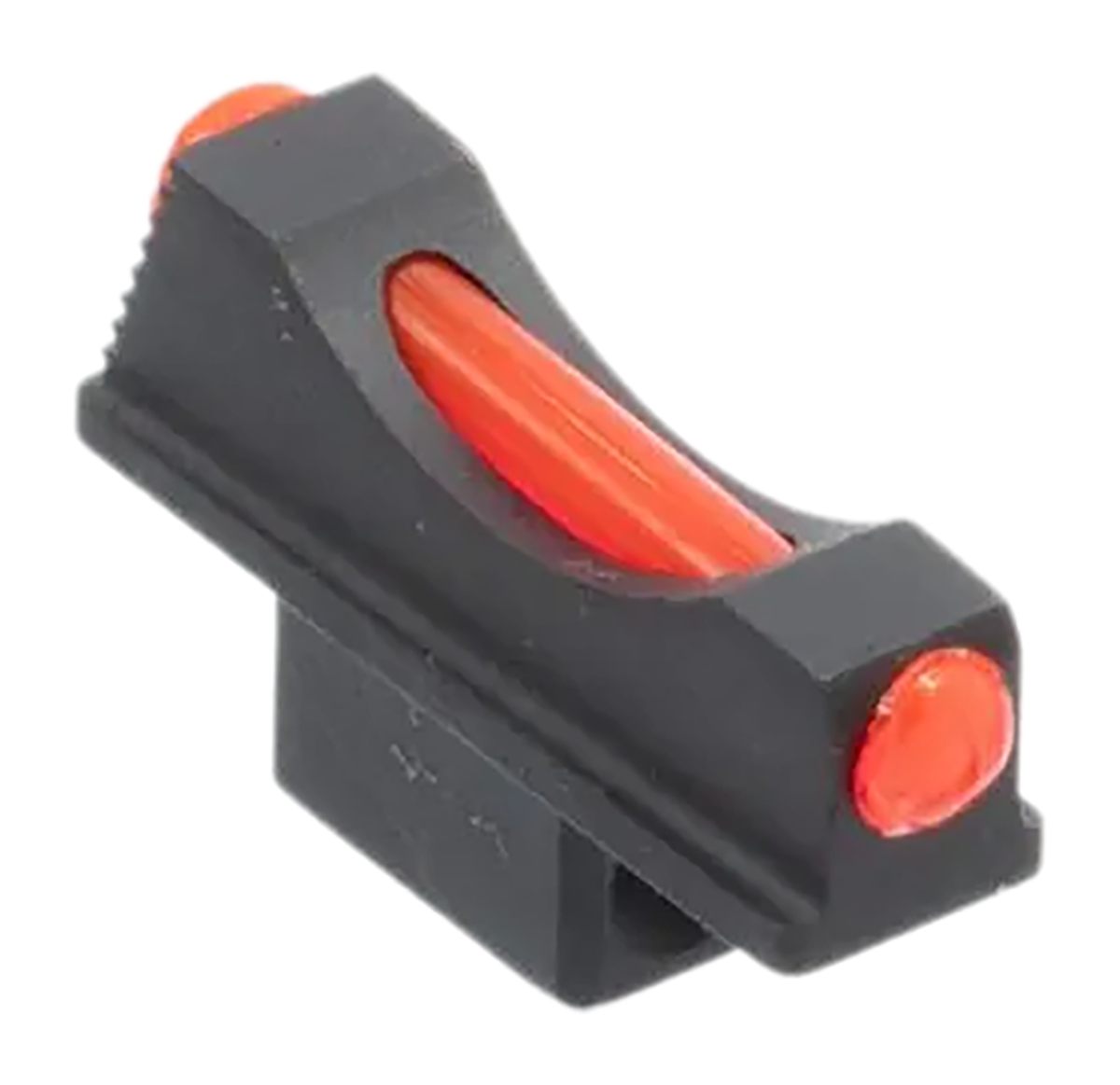 Wilson Combat 1053FOR180 Red Fiber Optic Black Fits Colt Python/Anaconda