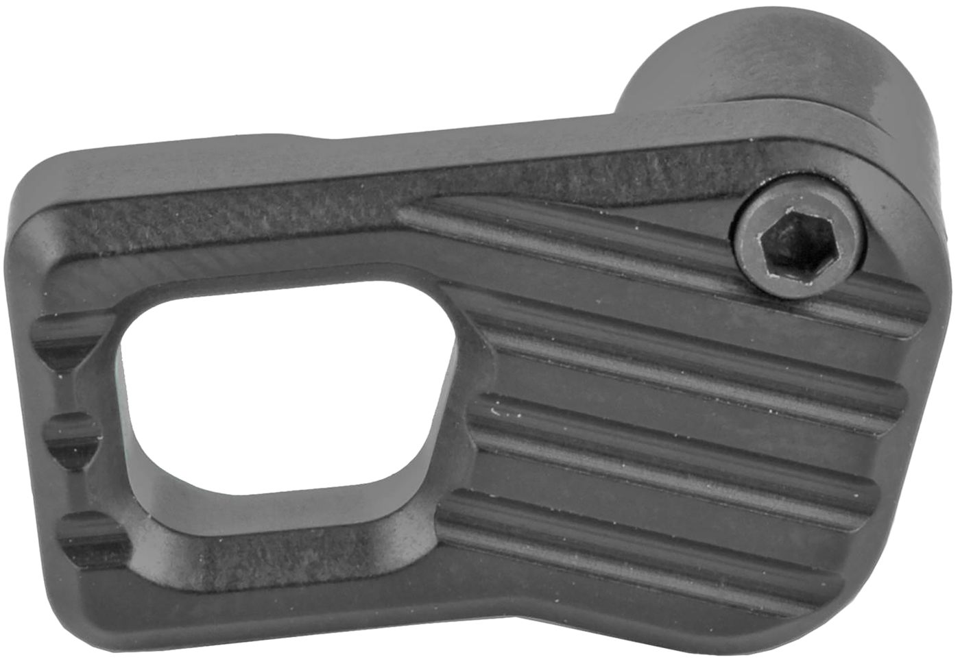 Battle Arms Development BADEMMRLB Enhanced Magazine Release  Large Black Anodized 7075-T6 Aluminum for AR-15, AR-10