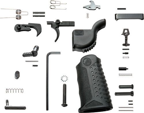Battle Arms Development Enhanced Complete Lower Parts KIT Steel Black