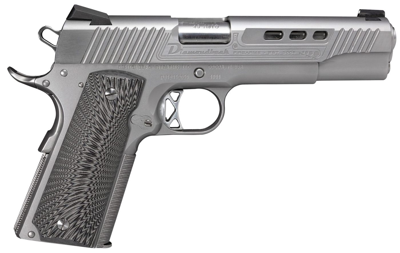 Diamondback Firearms DB1911SS 1911 Limited Edition 45 ACP 8+1 5in Stainless