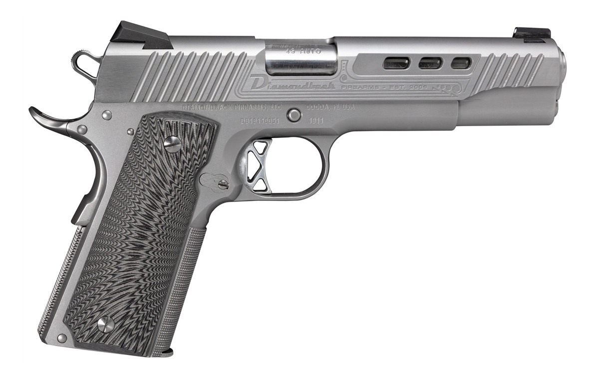 Diamondback Firearms DB1911SS 1911 Limited Edition 45 ACP 8+1 5in Stainless view 2