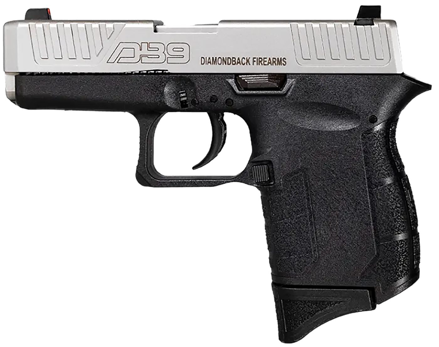 Diamondback Firearms DB0200P021 DB9 Gen4 Micro-Compact 9mm Luger 6+1, 3.10i