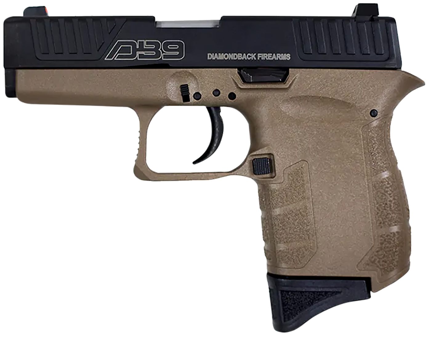 Diamondback Firearms DB0200P061 DB9 Gen4 Micro-Compact 9mm Luger 6+1, 3.10i