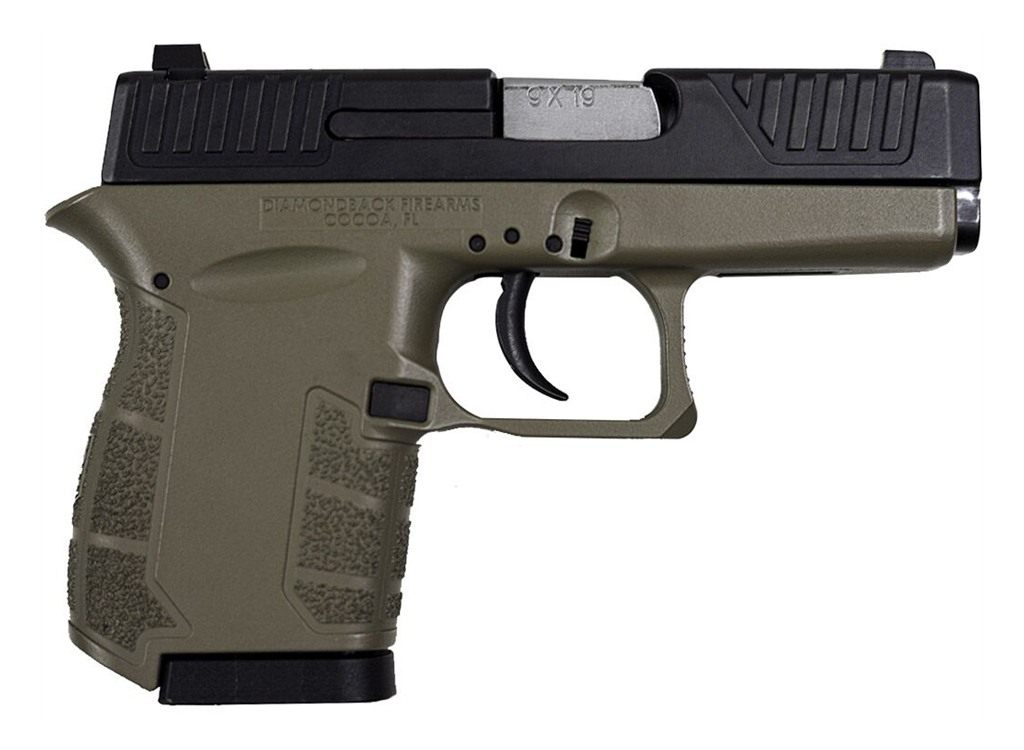 Diamondback Firearms DB0200P061 DB9 Gen4 Micro-Compact 9mm Luger 6+1, 3.10i view 2