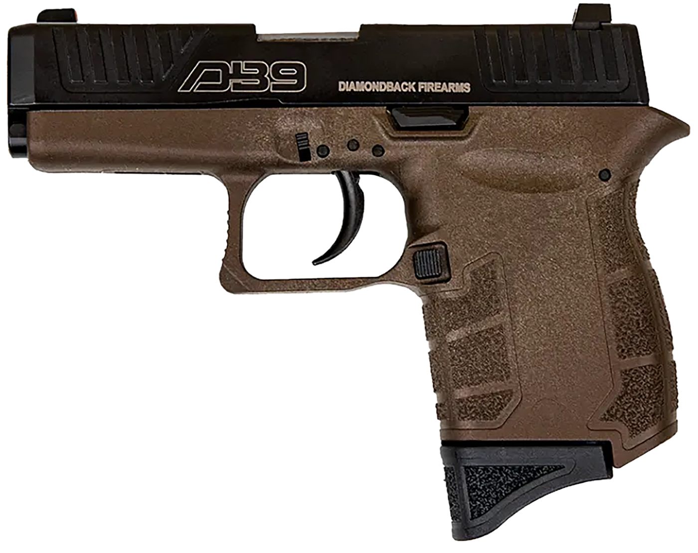Diamondback Firearms DB0200P071 DB9 Gen4 Micro-Compact 9mm Luger 6+1, 3.10i