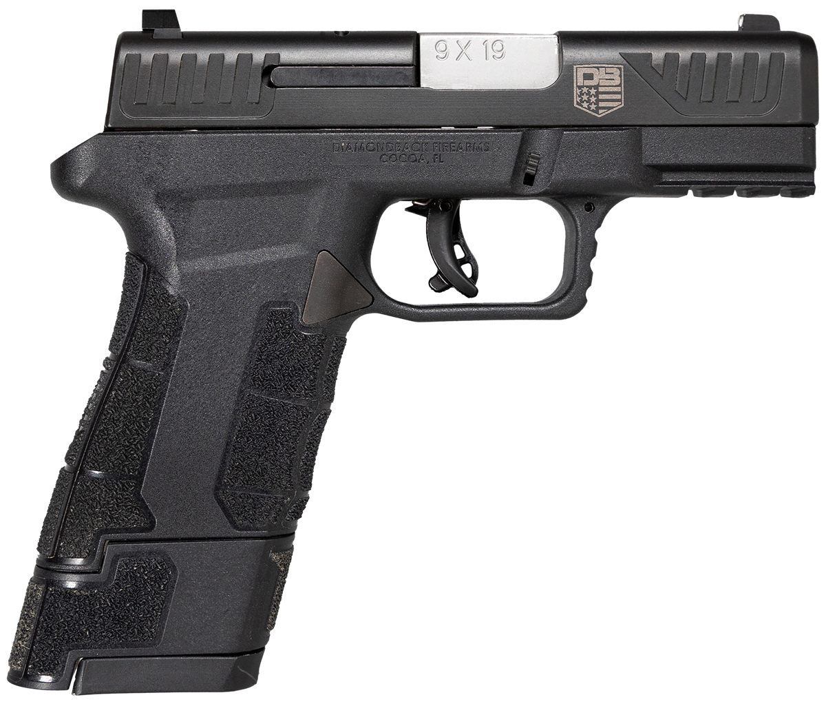 Diamondback Firearms DB0300P001 AM2 Sub-Compact 9mm Luger 17+1, 3.50in Stai