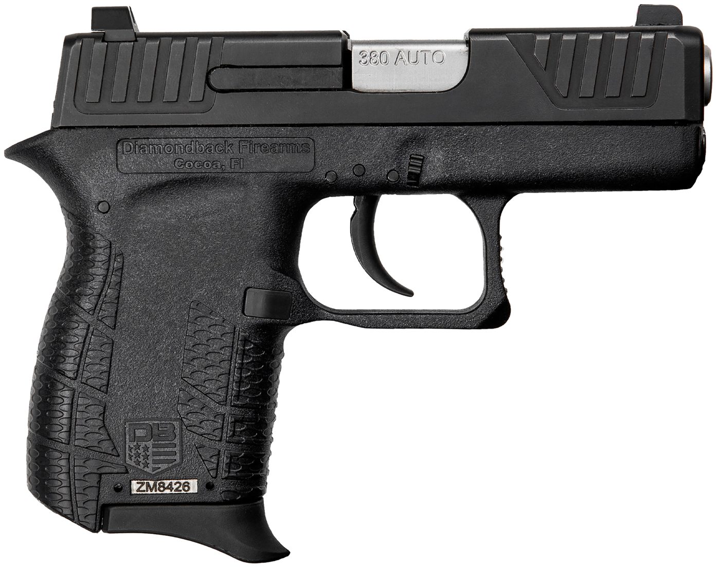 Diamondback Firearms DB0100E002 DB380 Gen4 Micro-Compact 380 ACP 6+1, 2.80i