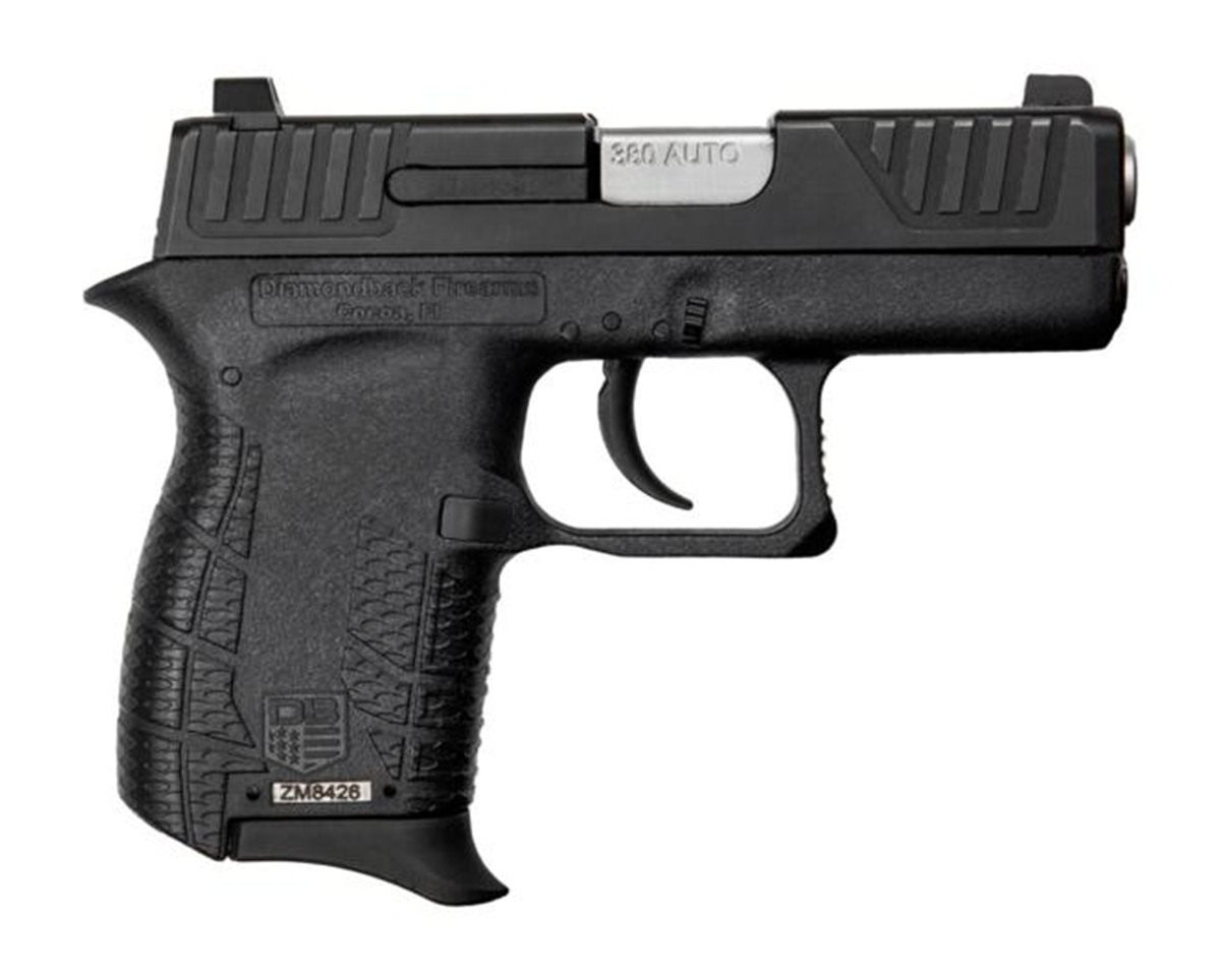 Diamondback Firearms DB0100E002 DB380 Gen4 Micro-Compact 380 ACP 6+1, 2.80i view 3
