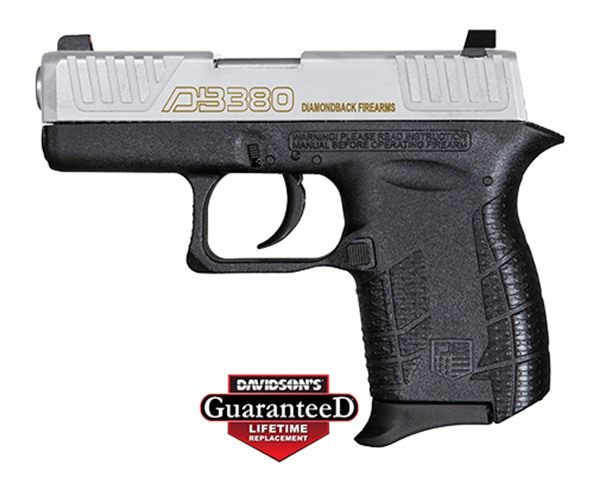 Diamondback Firearms DB0100E022 DB380 Gen4 Micro-Compact 380 ACP 6+1, 2.80i view 4