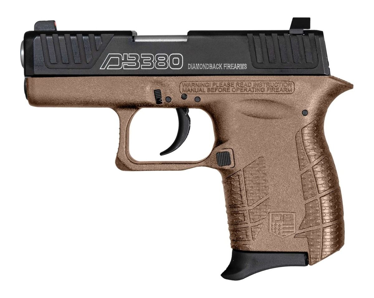 Diamondback Firearms DB0100E062 DB380 Gen4 380 ACP 6+1 2.80in Stainless Ste