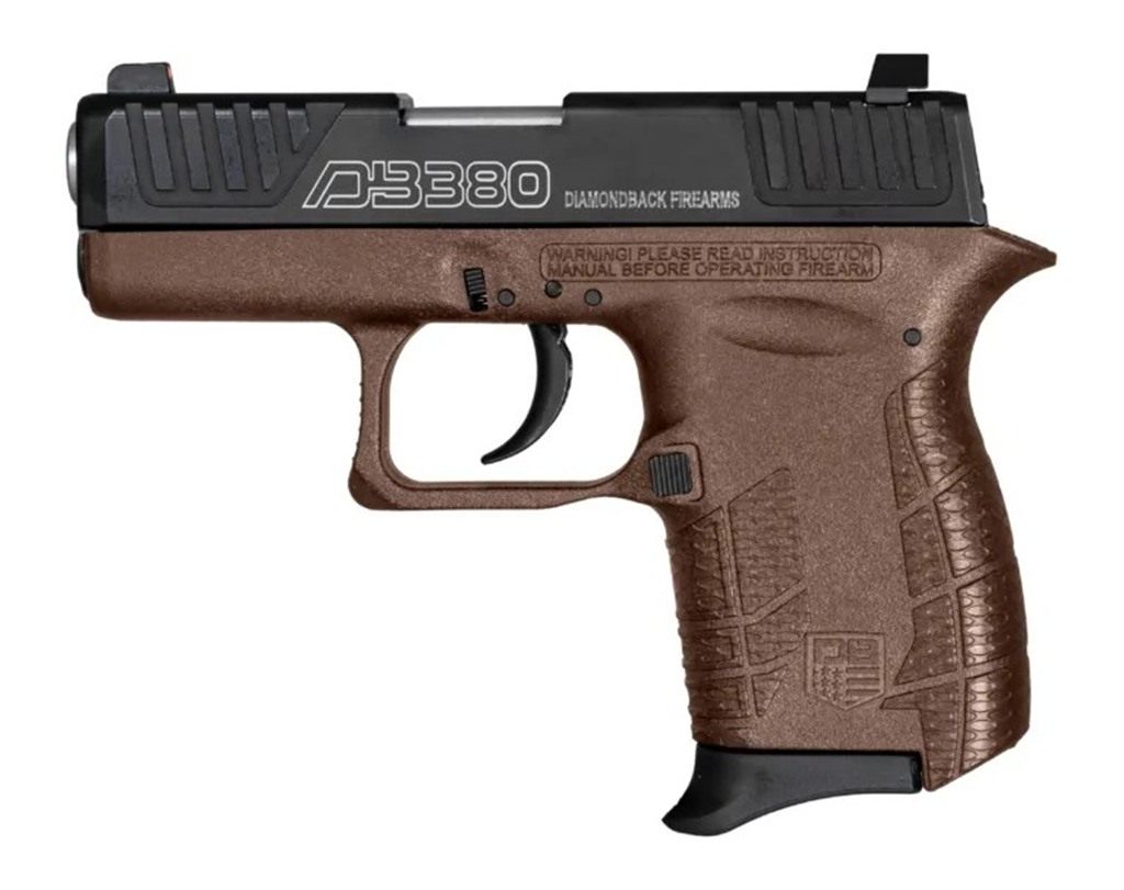 Diamondback Firearms DB0100E072 DB380 Gen4 Micro-Compact 380 ACP 6+1, 2.80i