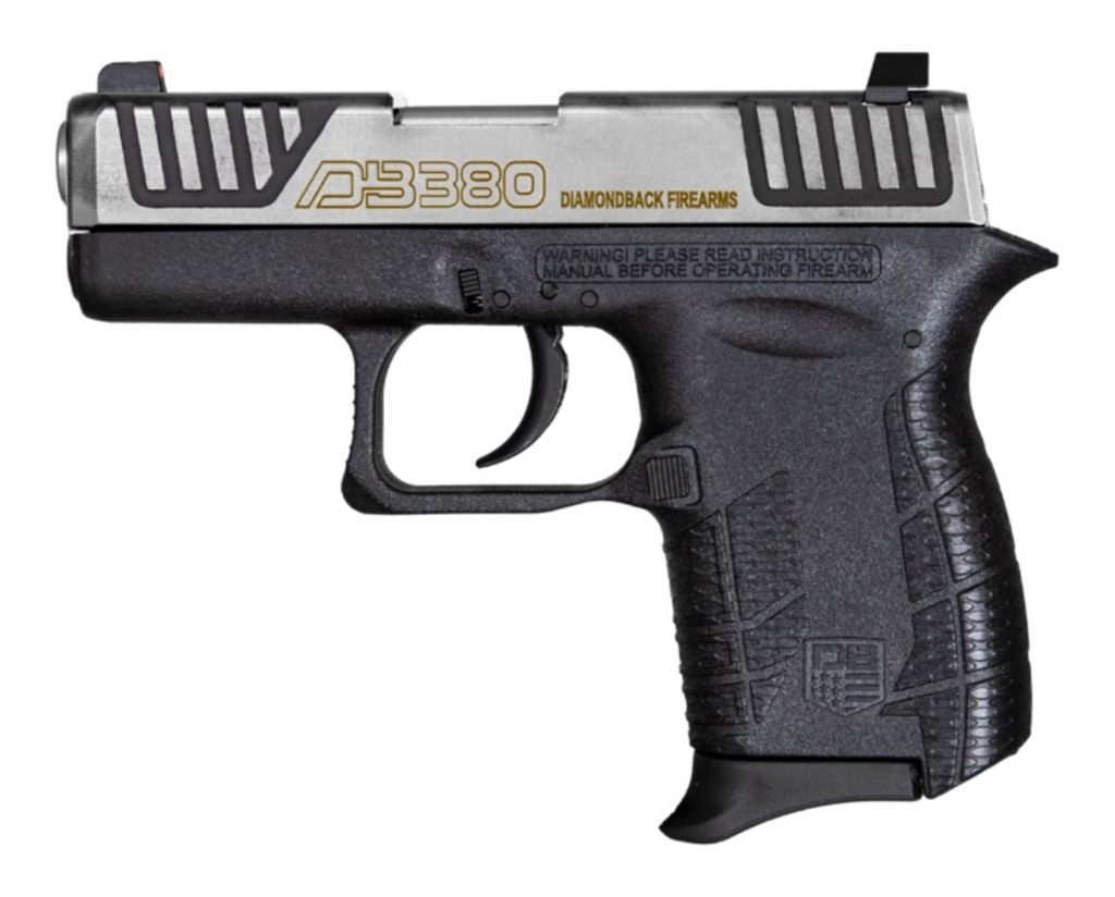 Diamondback Firearms DB0100E032 DB380 Gen4 Micro-Compact 380 ACP 6+1, 2.80i