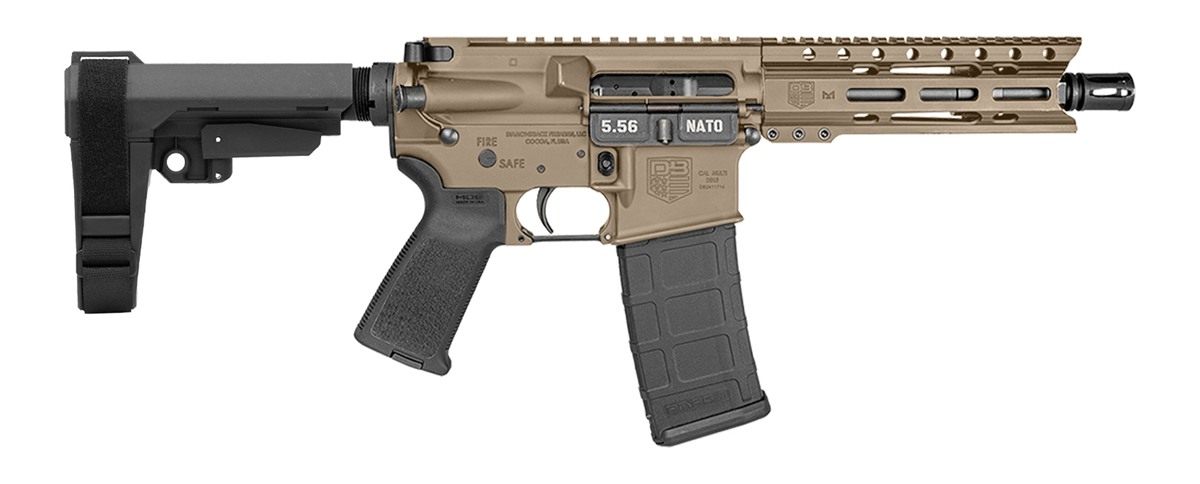 Diamondback Firearms DB1913K061 DB15 5.56 Nato 30+1 7in Flat Dark Earth Cer view 2