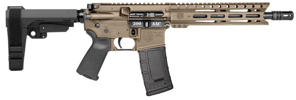 Diamondback Firearms DB1916B061 DB15 300 AAC 30+1 10in Flat Dark Earth Cera view 2