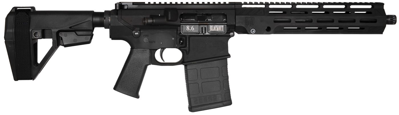 Diamondback Firearms DB1200W001 DB10 8.6 Blackout 20+1 12in Nitride 11in M