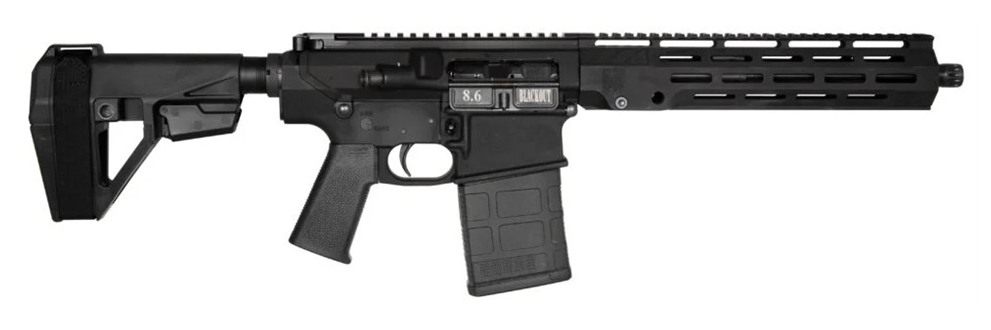 Diamondback Firearms DB1200W001 DB10 8.6 Blackout 20+1 12in Nitride 11in M view 2