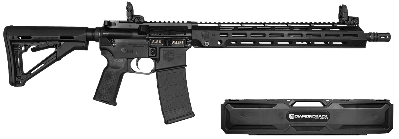 Diamondback Firearms DB1889K001 DB15 Knight's Armament 5.56 Nato 30+1 16in
