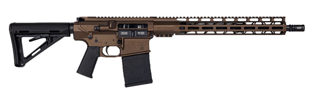 Diamondback Firearms DB1018C071 308 Win 16in 20+1 Midnight Bronze Magpul MO view 2