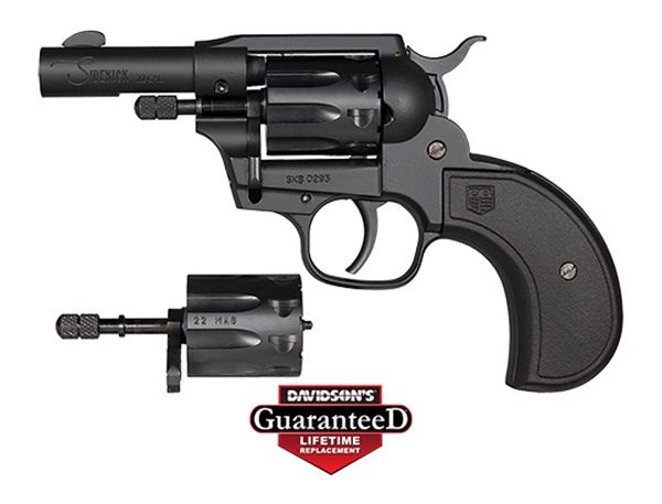 Diamondback Firearms DB0600A001 Sidekick 22 LR/22 Mag 9 Shot 3in Black Cera view 3