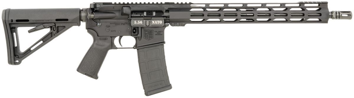 Diamondback DB1717K005 DB15 5.56x45mm Nato 30+1 16in, Black, Magpul Carbine view 2