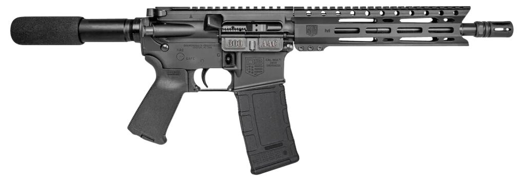 Diamondback Firearms DB1915B001 DB15 300 Blackout 28+1 10in, Black, Carbon