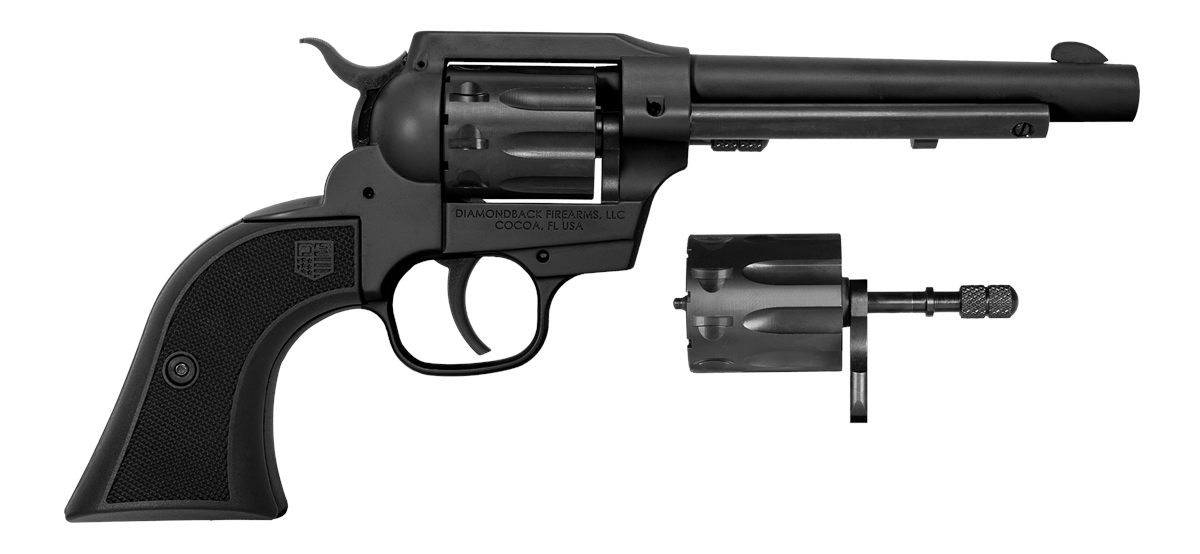 Diamondback Firearms DB053CA001 Sidekick 22 LR/22 Mag 9 Shot, 5.50in Black view 2