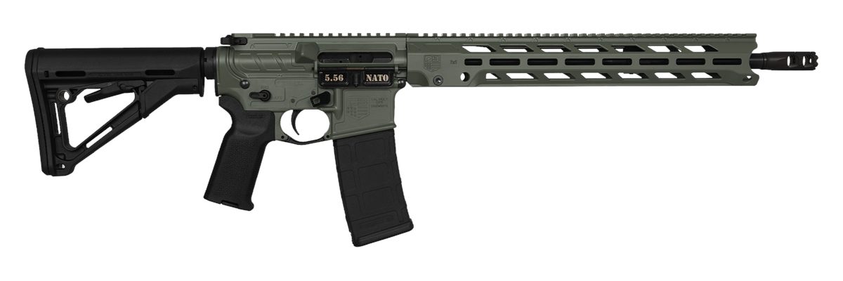 Diamondback Firearms DB1784K791 DB15 Obsidian 5.56 Nato 30+1 16in Black Nit