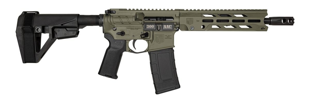 Diamondback Firearms DB15 Handgun .300 Blk 30rd Magazine 10.5in 5/8x24 Thre