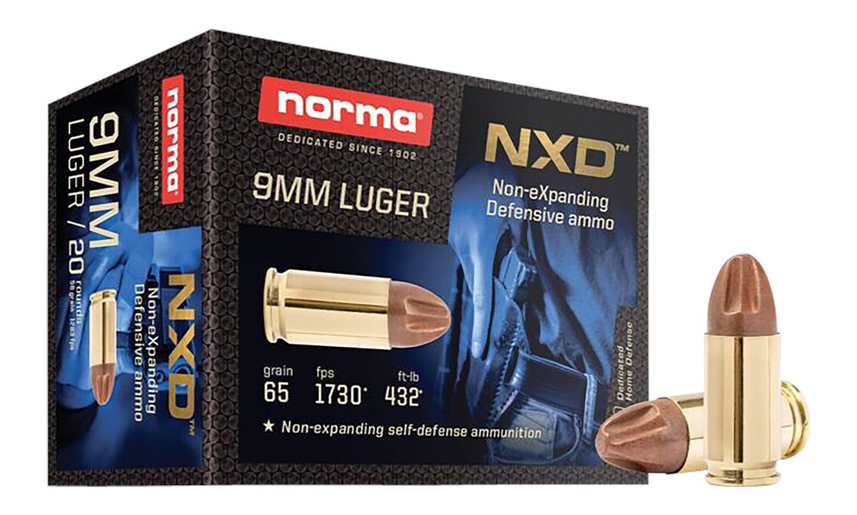 Norma Ammunition 611140020 Self Defense NXD 9mmLuger 65gr 20 Per Box/10 Cas