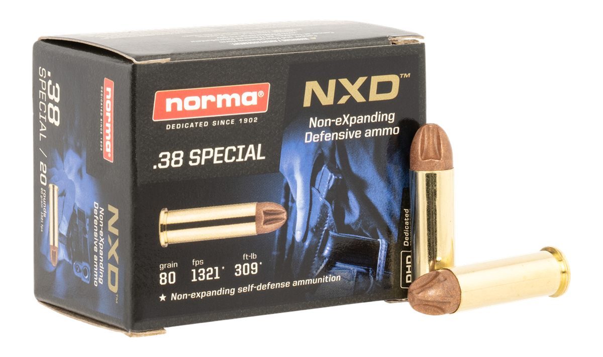 Norma Ammunition 611240020 Self Defense NXD 38 Special 38gr 20 Per Box/10 C