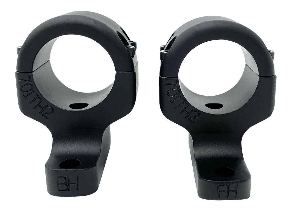 DNZ Products 701H2 Game Reaper 2 Scope Mount/Ring Combo Matte Black 1in How