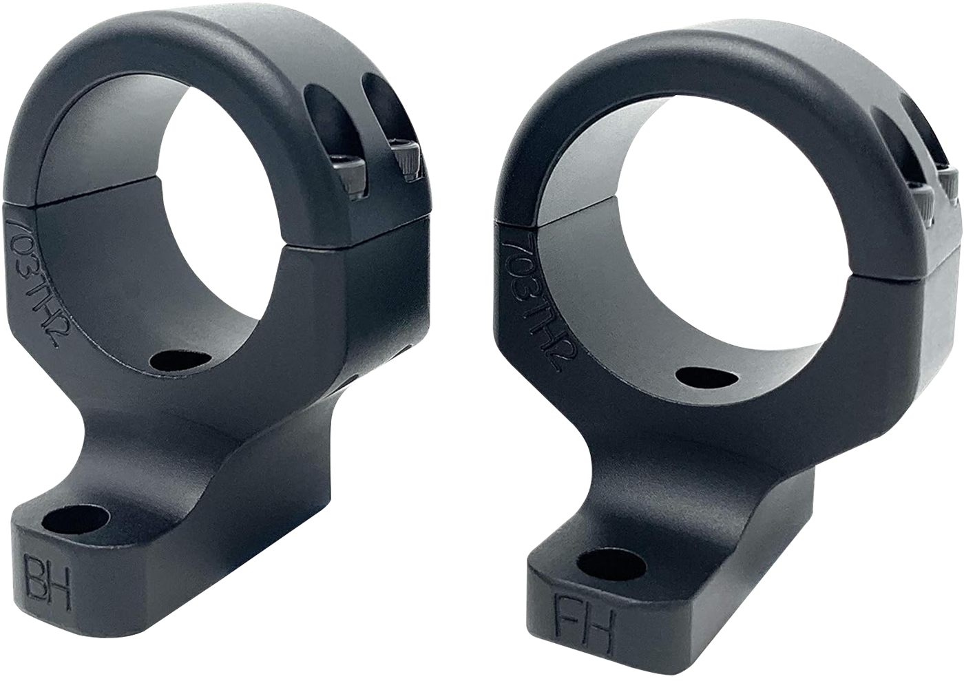 DNZ Products 703TH2 Game Reaper 2 Scope Mount/Ring Combo Matte Black 30mm H